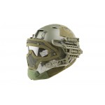 Защитная система FAST Gunner Helmet (BJ) Replica - Olive Drab (Ultimate Tactical)